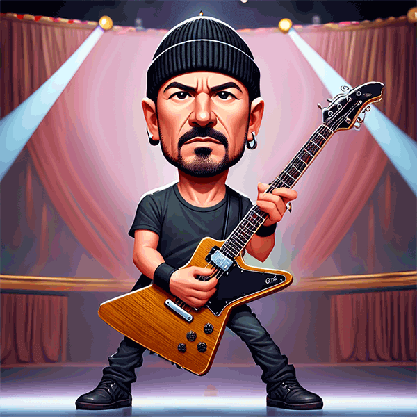 The Edge from U2