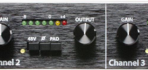 Black Lion Audio B12a Quad 4 Channel Mic Pre