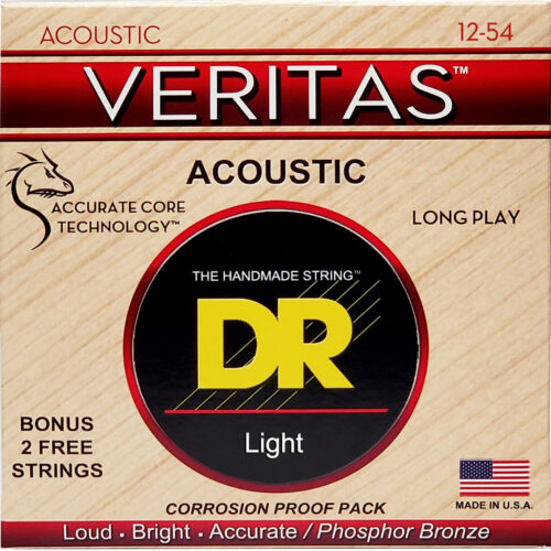 DR String VTA12 Veritas Ac Guitar Str Medium