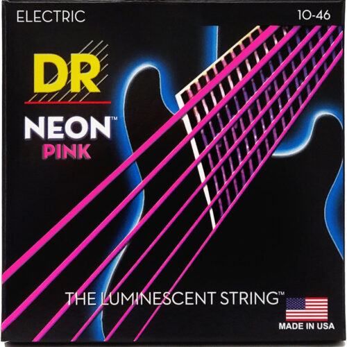DR Strings NEON HiDef Pink Electric NPE-10