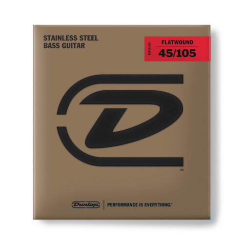 Dunlop DBFS45105S Flatwound Bass Strings
