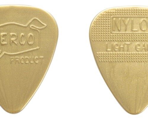 Dunlop HEV210P Herco Vintage 66 Light Gold 6 Pack