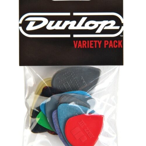 Dunlop PVP102 Pick Medium Heavy Variety Pack of 12