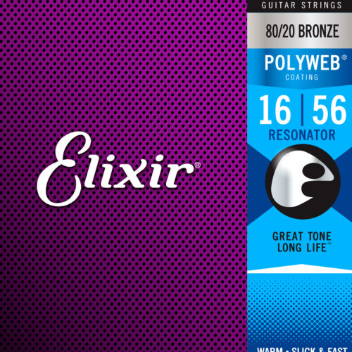 Elixir 11125 POLYWEB 80/20 Resonator Strings
