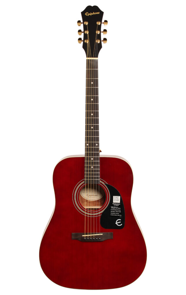 Epiphone EXCLUSIVE Songmaker DR100 Wine Red GHW | Get My Guitar