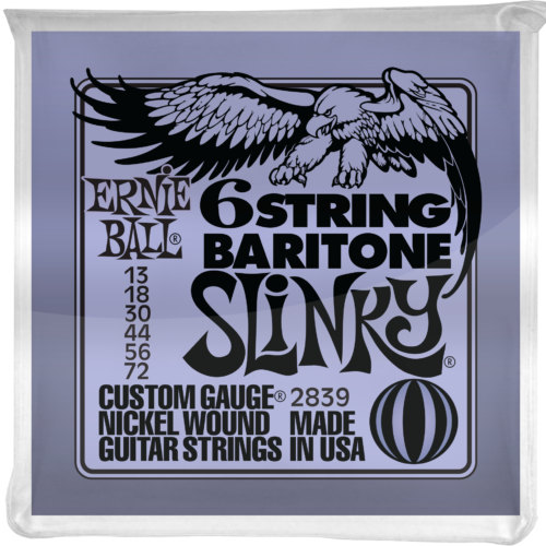 Ernie Ball 2839 Slinky Nickel Baritone Strings