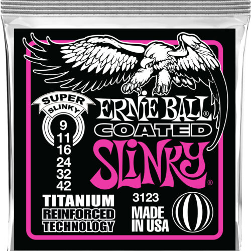 Ernie Ball 3123 Coated Titanium RPS Elec Strings