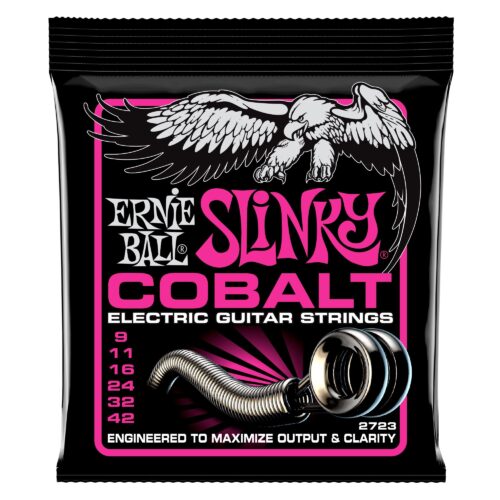 Ernie Ball Cobalt Elec Guitar Strings Super Slinky
