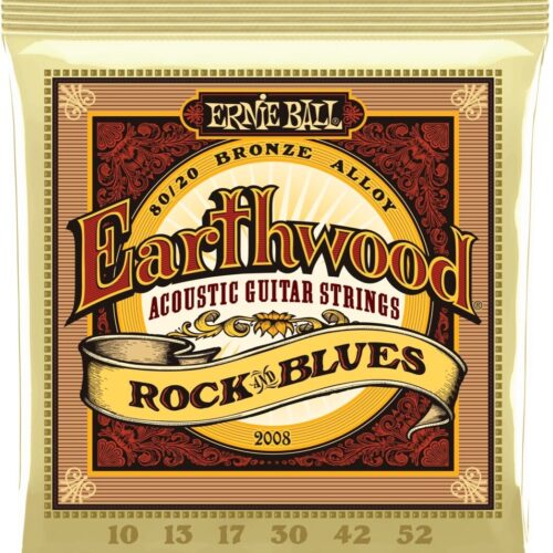 Ernie Ball Earthwood Rock and Blues Ac 8020 Bronze