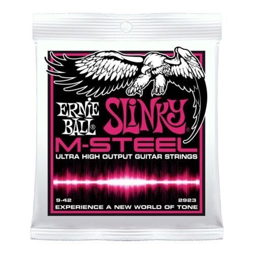 Ernie Ball MSteel Super Slinky Guitar Strings