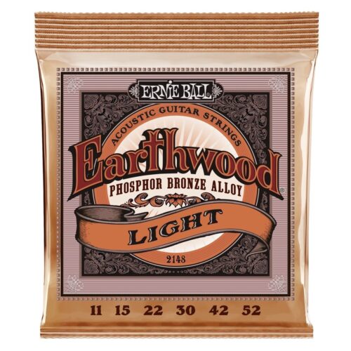 Ernie Ball P02148 Earthwood Lgt Ac Gtr Phsphr Brz