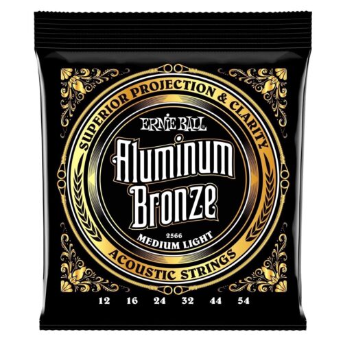 Ernie Ball P02566 Al Brnz Acoustic Medium Light St