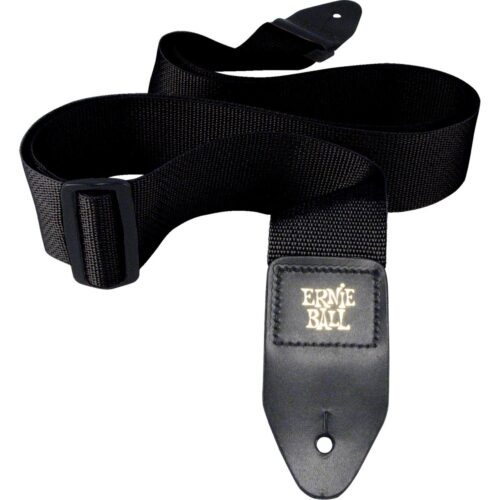Ernie Ball P04037 2 inch Polypro Guitar Strap Blk