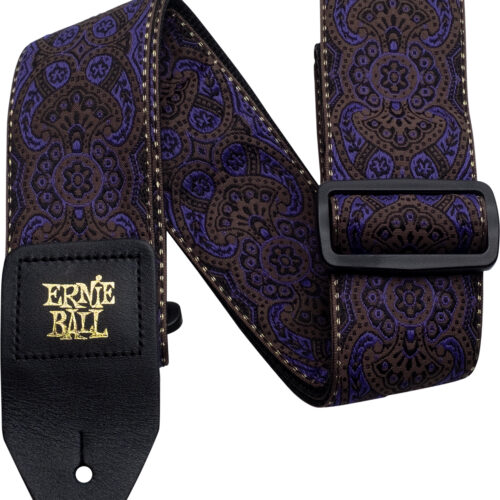 Ernie Ball P04164 Jacquard Strap Purple Paisley