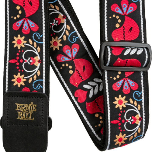 Ernie Ball P04667 Jacquard Strap Redbird Rising