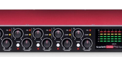 Focusrite Scarlett Octopre Dynamic Mic Preamp