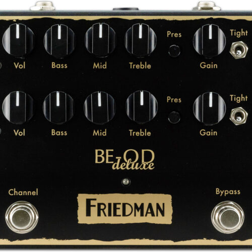 Friedman BE-OD Deluxe Dual Overdrive Pedal