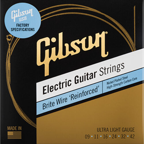 Gibson Brite Wire Reinforce Elec Strg Ult Lgt 009