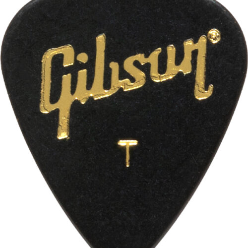 Gibson Standard Pick Pack 72 pcs Black Thin