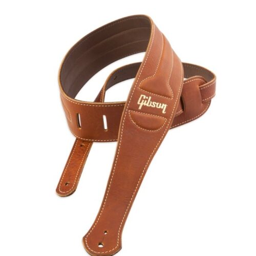 Gibson The Classic Strap Brown Leather Suede Back
