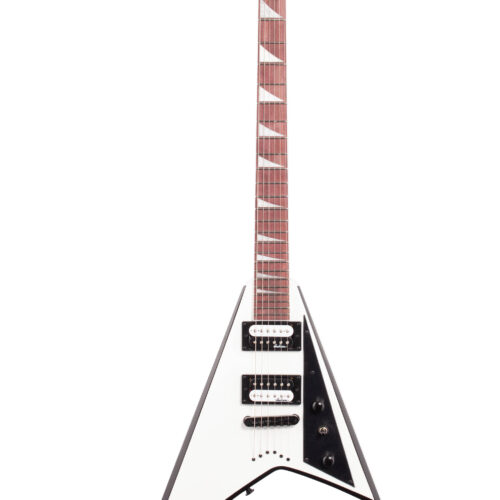 Jackson JS32T Rhoads AMN White with Black Bevels