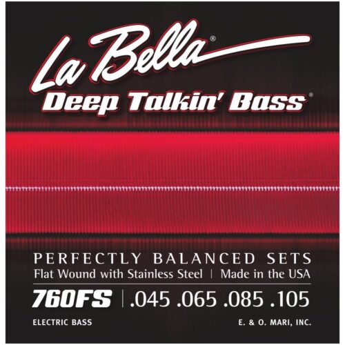 La Bella 760FS Deep Talkin Bass Guitar Strings FW