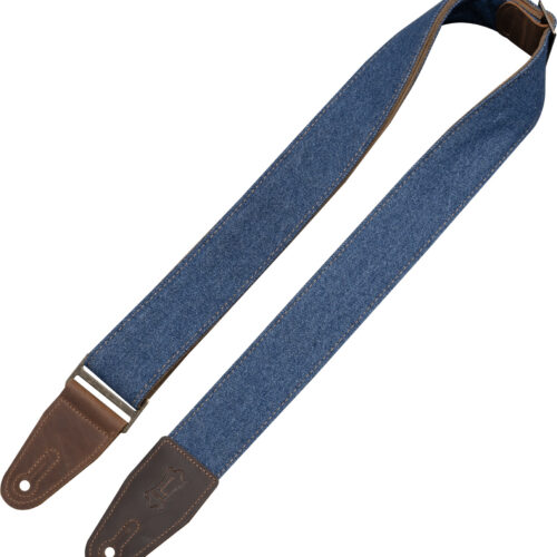 Levys M7DM-BLU Denim Series Guitar Strap Blue
