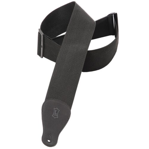 Levys M8P3-BLK 3In Wide Polypropylene Strap Blk