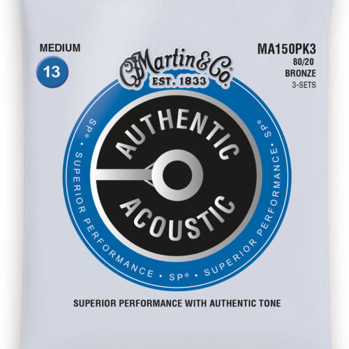 Martin MA150PK3 Authentic Acoustic SP 80/20 Bronze