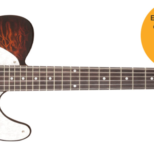 Michael Kelly Ele Gtr 55 Enlight Tiger Eye Burst