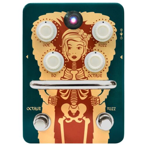 Orange Fur Coat Fuzz with Adjustable Octave Pedal