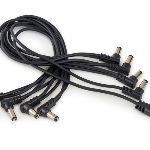 RockBoard Flat Daisy Chain Cable 8 Outputs Angled
