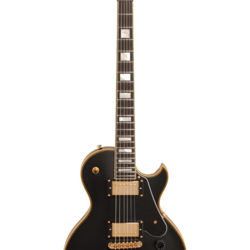 Schecter Solo II Custom Elec Gtr Aged Blk Satin
