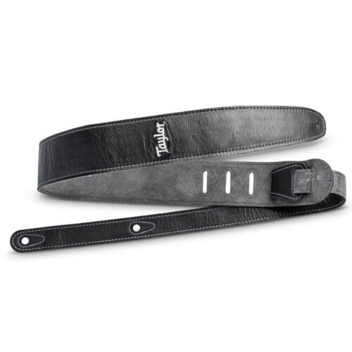 Taylor 2.5 Black Leather Strap Black Suede Back