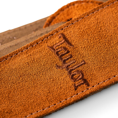 Taylor 62000 Honey Suede Logo Guitar Strap
