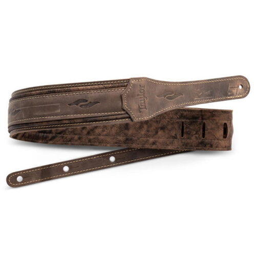 Taylor Element Distressed Leather Strap Dark Brown