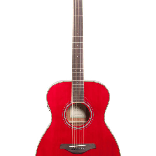 Yamaha FSTA Concert Transacoustic Ruby Red