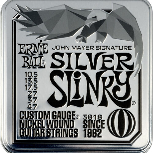 Ernie Ball P03818 Silver Slinky Nickel Wound 3 Pk