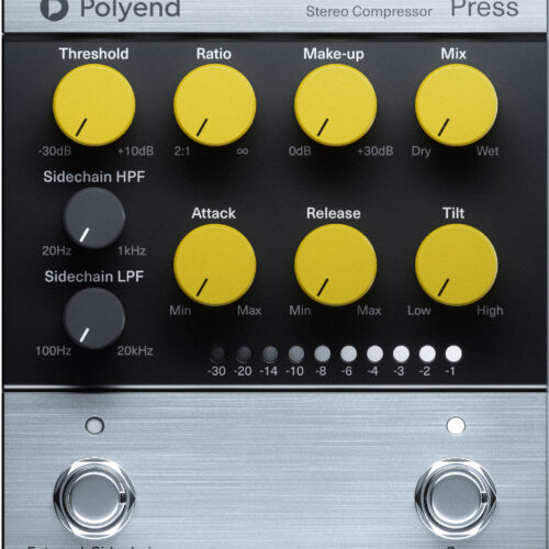 Polyend Press Analog Stereo Compressor