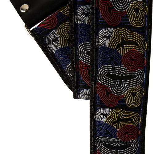 PRS Jacquard 2in Guitar Strap Retro RBWY