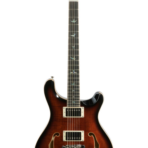 PRS SE Hollowbody II Piezo Black Gold Burst