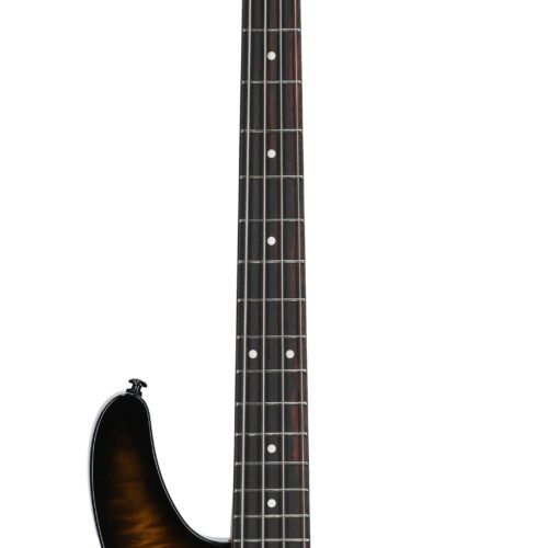 Schecter C-4 Standard Bass Tobacco Burl