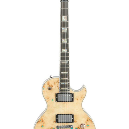 Schecter Solo II Cust EG Nat Burl Turquoise