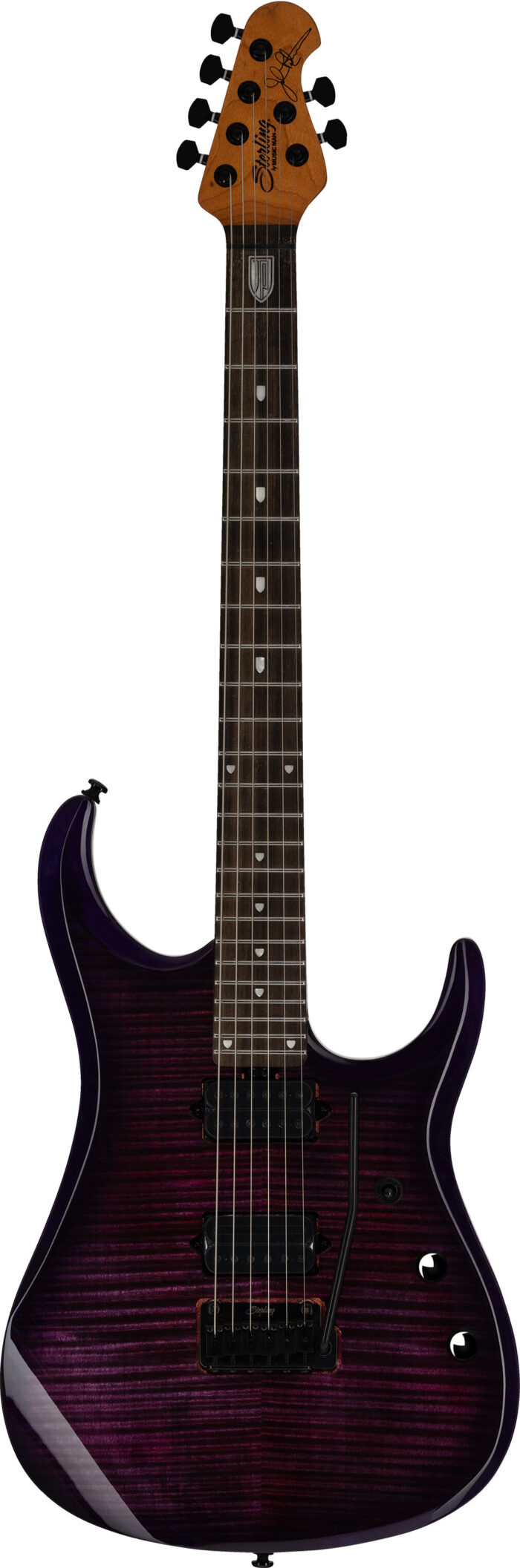Sterling JP150 DiMarzio Guitar Purple Nebula