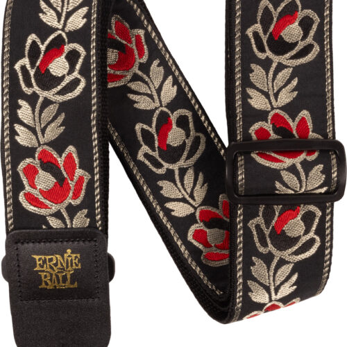 Ernie Ball P05380 Jacquard Guitar Strap Noble Rose