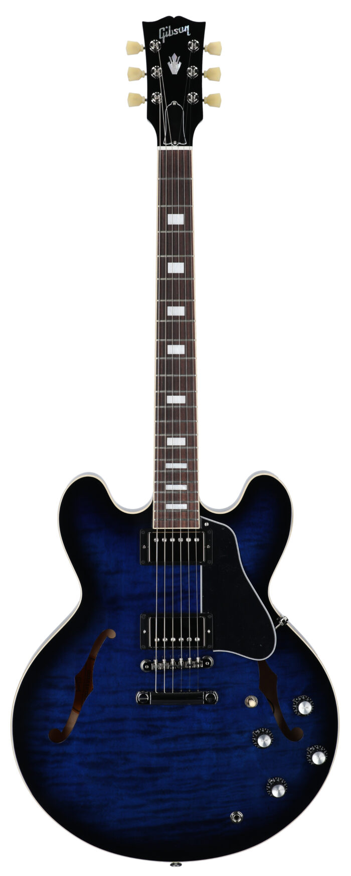 Gibson ES-335 Figured Semi Deep Ocean Burst W/C