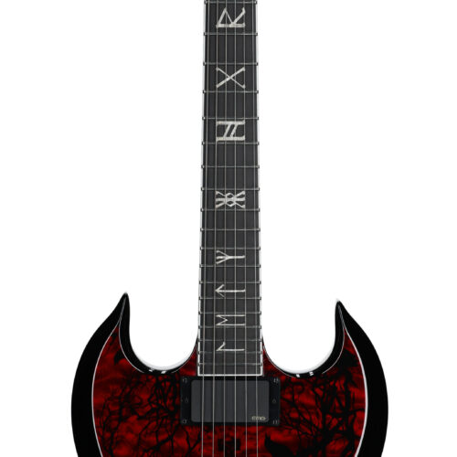Wylde Audio Barbarian Electric Guitar Blood Raven