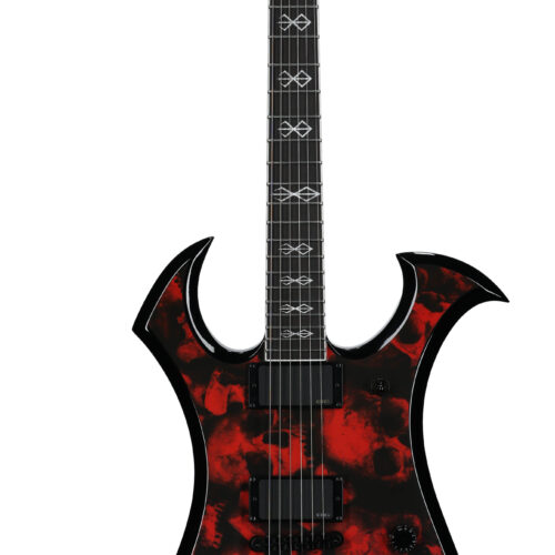 Wylde Audio Berzerker Electric Guitar Blood Skulls