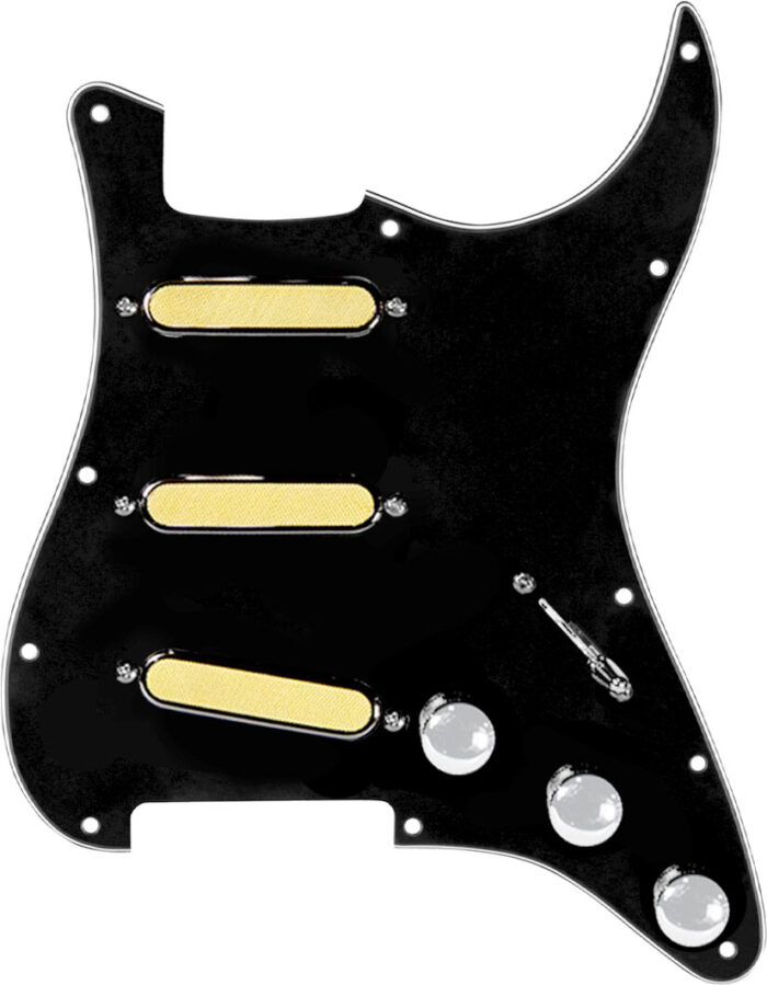 920D Custom Gold Foil Loaded Pickguard for Strat