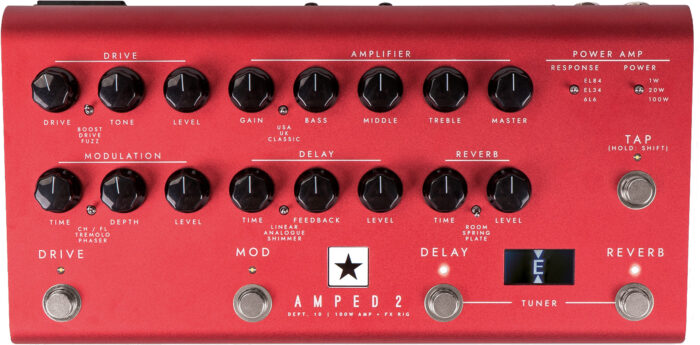 Blackstar AMPED2 Floorboard Amp w/Effects 100 Watt